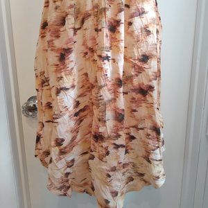RVCA multi colored skirt